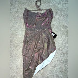 Fashion Nova slit mini dress